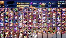 125K  Bs Acc 104 Brawler Max -4600 Gems