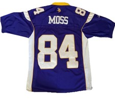 Minnesota Vikings #84 Randy Moss Reebok On Field Authentic Jersey 48 Stitched