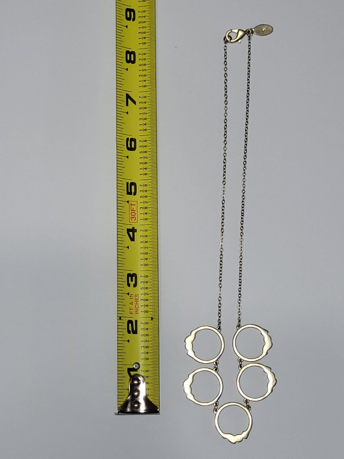 LOFT Outlet Five Circle Pendants Multicolored Rhi… - image 11