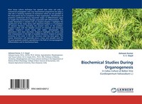 Biochemical Studies During Organogenesis S. C. Goyal