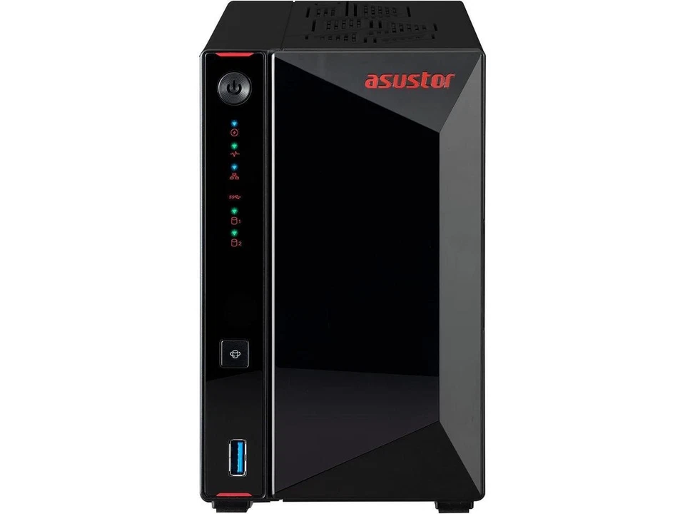 Asustor Nimbustor 2 Gen2 AS5402T 2 Bay NAS, Quad-Core 2.0GHz CPU, Dual 2.5GbE - Image 4 of 4
