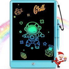 10-Inch LCD Writing Tablet for Kids - Eco-Friendly Doodle Board in Blue