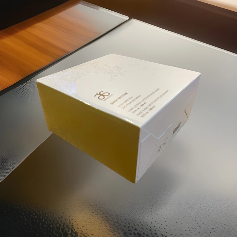 Loción de manos dúo para el cuidado de manos de manteca de karité Arbonne/lavado de manos nuevo sin etiquetas nunca usado Foto 3 de 4