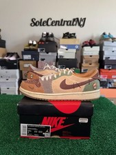 Jordan 1 Retro Bajo OG Zion Williamson Voodoo, Talla 7.5, Ligeramente Usado Con Caja