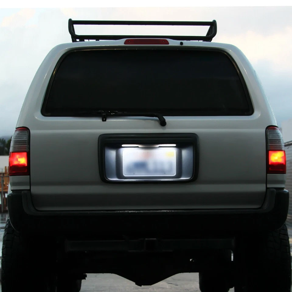 Luz de matrícula 2 LED para Toyota 4Runner 2001-2022 Toyota Sequoia 1996-2022 Foto 2 de 4