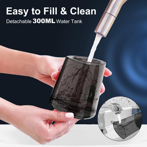Water Dental Flosser Pick for Teeth: 4 Modes Cordless Portable Water Flossers... - Picture 5 of 7