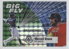 2021 Panini Mosaic Big Fly Green Mosaic Prizm Marcell Ozuna #BF3 1d4