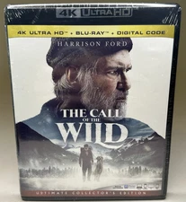 The Call Of The Wild - 4k Ultra HD Blu-Ray + Digital - NEW - Collector's Edition