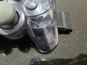 Sony PlayStation 2 PS2 Dualshock Controller Smoke Transparent Clear Gray Slate R