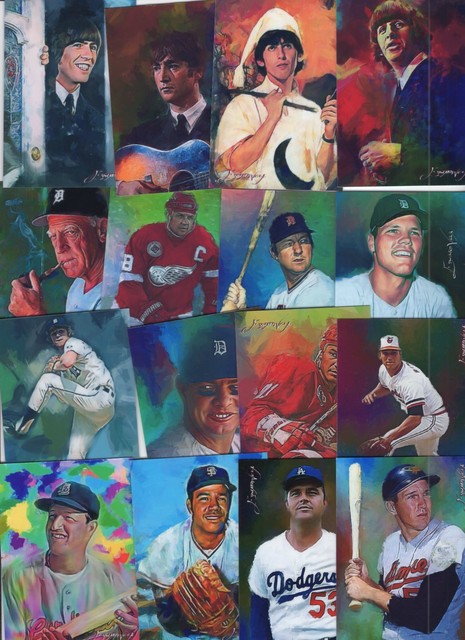 Edward Vela Art Print Cards Tigers HOF Baseball #/50 Read How to Get 15% off 4