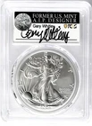2024(P) SILVER EAGLE PHILADELPHIA MINT STAR PRIVY PCGS MS70 GARY WHITLEY SPOTS