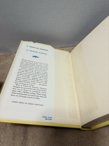 A Touch of Strange by Theodore Sturgeon -1958 Hardcover Book Club Edition - Picture 6 of 8