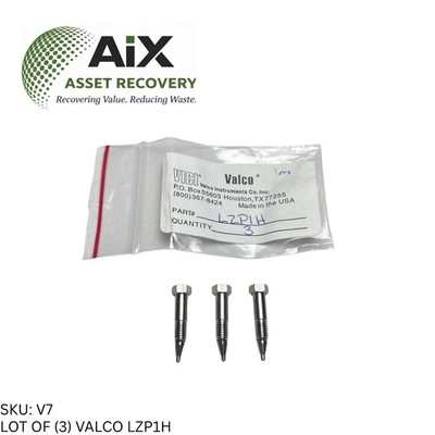 #ad Lot of 3 Valco LZP1H Stainless Steel High Pressure Plug 1 16 Zero Volume 20K PSI $22.31