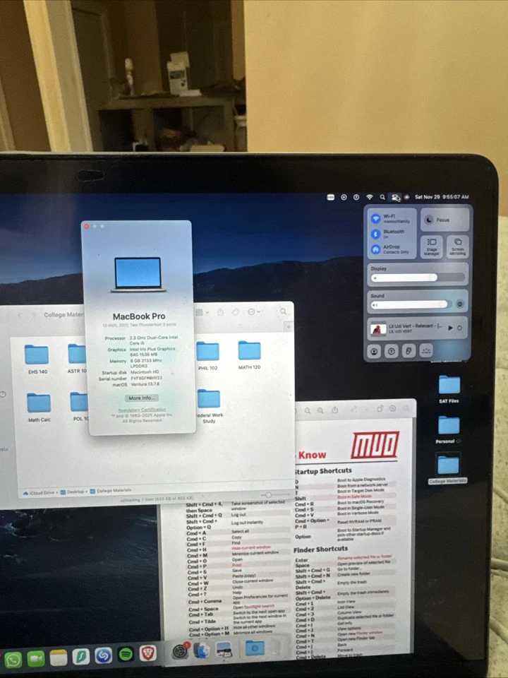 Apple MacBook Pro 13 A1708(2017) (Adapter & Cable included)(Bundle) - Image 3 of 4