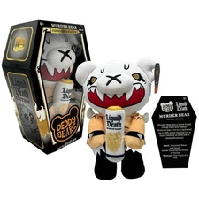 X Liquid Death Murder Bear | Plush Toy Bear | Horror | 12 Inch Collectible Te...