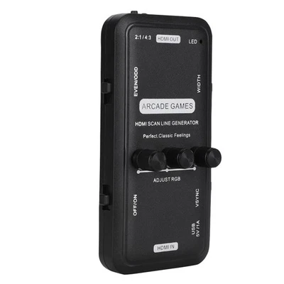 Portable Video Image Scan Line Generator For GAMES