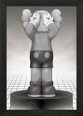 Kaws gerahmtes Wandbild Poster Leinwanddruck Bild