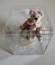 Little Gem Teddy Bear with Case Miniature Plush - 3  