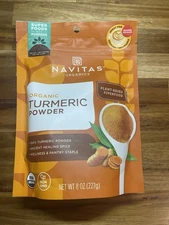 Navitas Organics  Organic Turmeric Powder  8 Oz