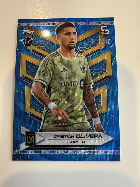 Cristian Olivera - 2024 Topps MLS Superstars Iconic /10 Los Angeles FC