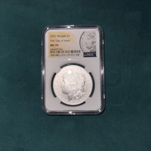 2023 Morgan Silver Dollar First Day of Issue NGC MS 70 same day shipping