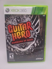 Guitar Hero Warriors of Rock Xbox 360 Complete with Manual- Tested!