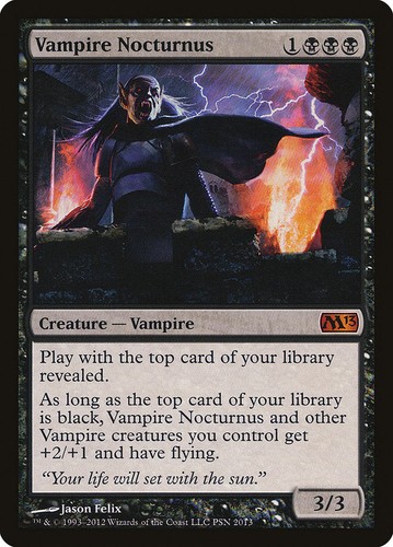 Vampire Nocturnus (Duels of the Planeswalkers Promos) [Duels of the Planeswalke - Bild 1 von 1