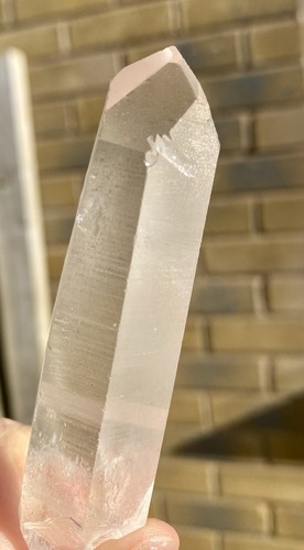 Kristall Himalaya Lemurisch Klar Quarz Turm Natürliche Roh Spitze Stab 73g - Bild 11 von 15