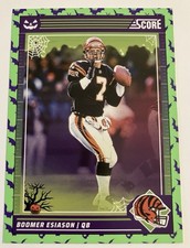 Boomer Esiason 2024 Score-A-Treat Football Green Bats #62 Cincinnati Bengals