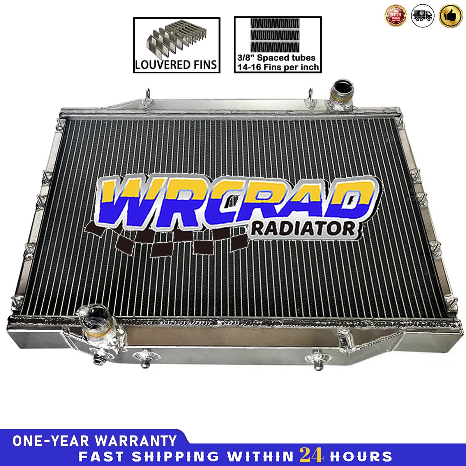 Radiator fit 1977-80 Rolls Royce Silver Shadow/Wraith II; Bentley T2 L410 V8 AT