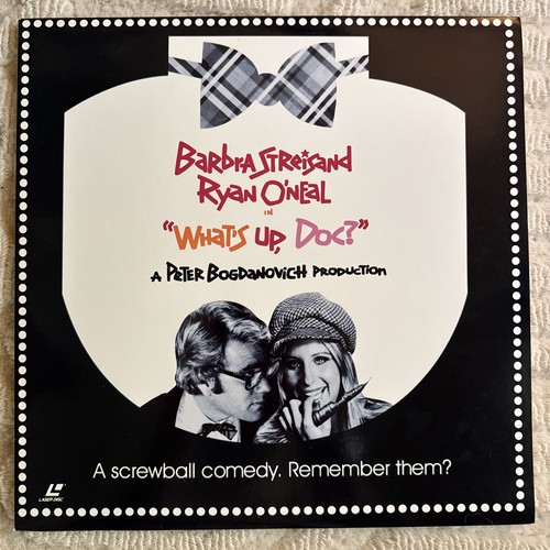 What's Up, Doc? *Laserdisc* Barbara Streisand, Ryan O'Neal, Bogdanovich