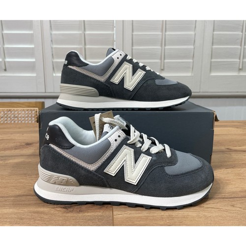 New Balance Women's 574 Blacktop Turtledove Sneakers Grey Size 8.5 W 7 M NIB - Picture 2 of 13