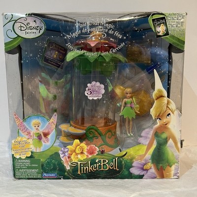 DISNEY FAIRIES - TINKERBELL TRILLY PIXIE DUST PLAYSET BRILLANTINI Open Box Used