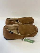 VONMAY Men's Fuzzy Moccasin Slippers Memory Foam Indoor Outdoor House Shoes 9