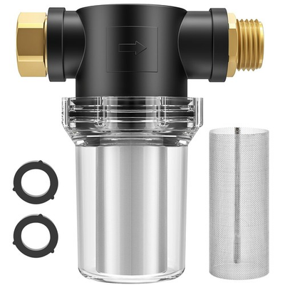 #ad #ad Hose Filter Attachment Line Water Hose Filter with 100 Mesh and 40 Mesh Screen $79.99