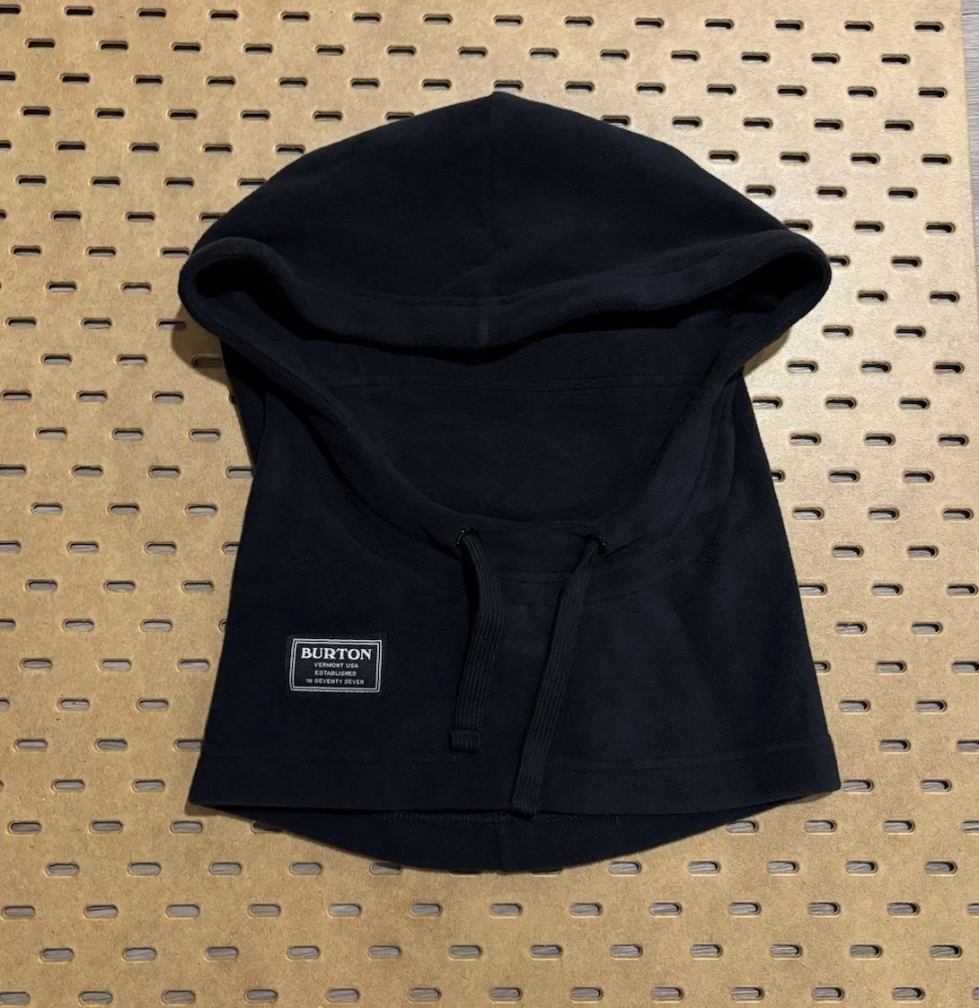 Burton Men’s Snowboard Snow Winter BURKE HOOD Balaclava Black