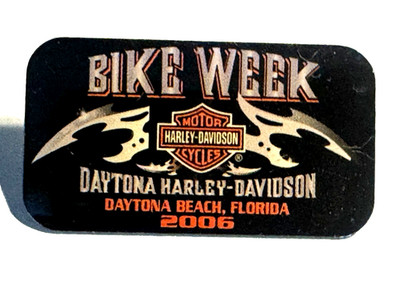 PIN - HARLEY DAVIDSON - Daytona Bike Week 2006 - Florida USA - Glasiert - Pins