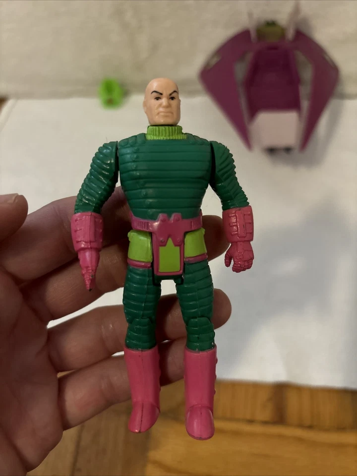 Figura de Kenner Super Powers Lex Luthor Lex Soar 7 y barco de asalto 1984 DC Comics Foto 2 de 4