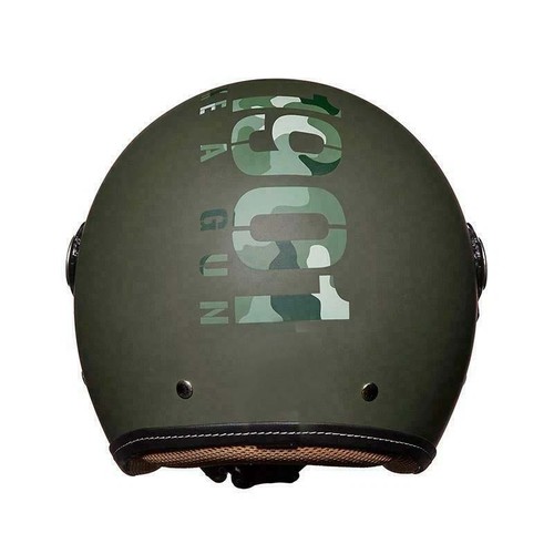 CLASSIC JET CAMO MLG BATTLE "GREEN HELMET" FOR ROYAL ENFIELD - 第 4/9 張圖片