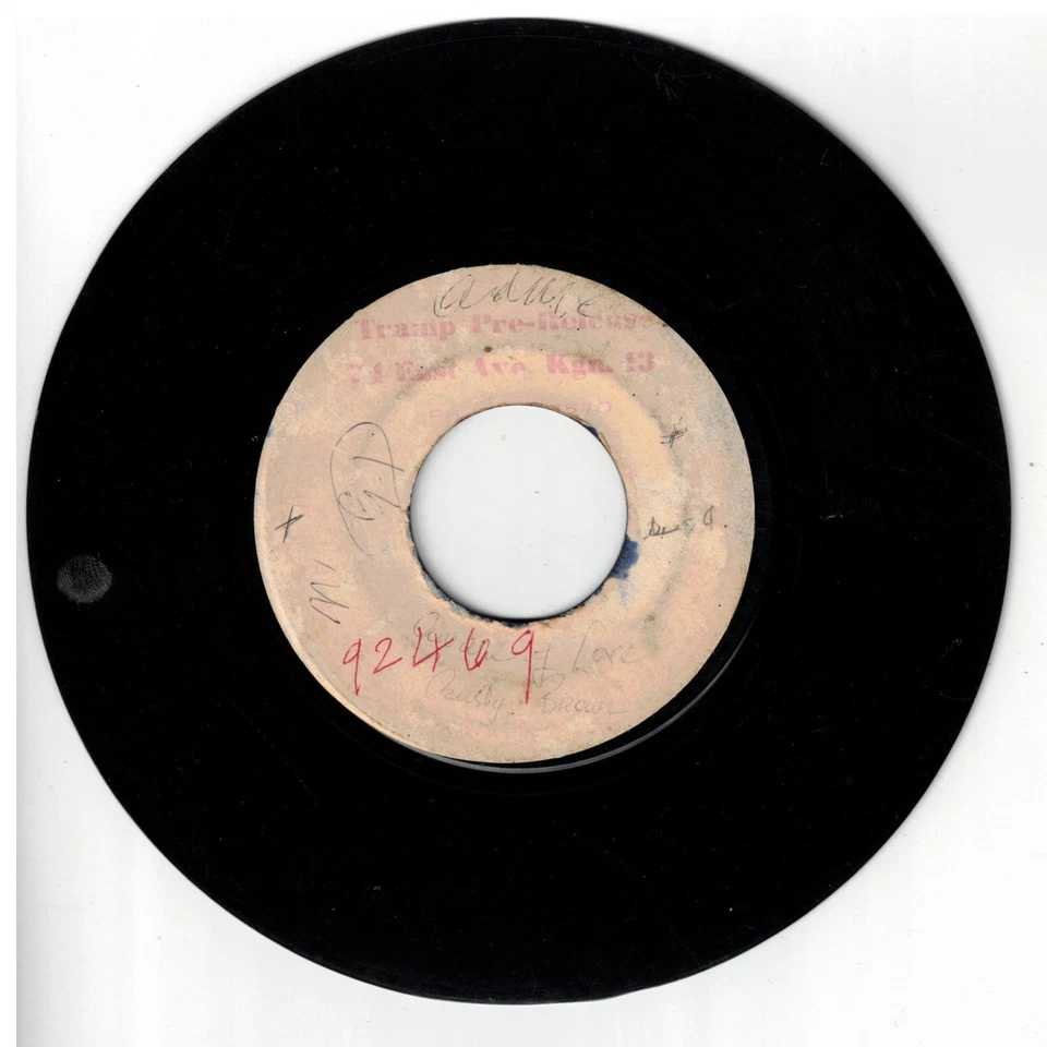 #168 RARE 1969 BLANK REGGAE BUSTY BROWN  " AWARE OF LOVE " DEEP KILLER VOCAL ! - Image 2 of 3