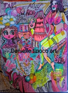 Original Drawing Authentic Rare  raw art•☆1 of 1 pieces *straight from artist 