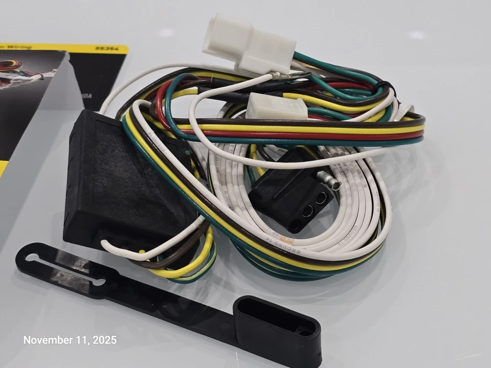 ARNÉS DE CABLEADO PERSONALIZADO CURT 55354 4 VÍAS PLANO PARA JEEP CHEROKEE Foto 3 de 4