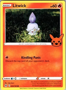 Litwick - 024/196 - Common (Trick or Trade 2023) - Lightly Played - Trick or Tra