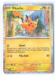 Pikachu 006/015 McDonald's 2023 Holo Promo