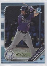 2019 Bowman Draft Chrome Sky Blue Refractor Vince Fernandez #BDC-137 0y59