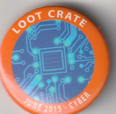 Loot Crate Exclusive Pin ''Cyber'' - June 2015 (Anstecker/Button)