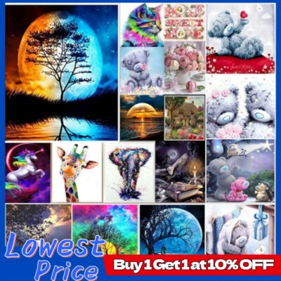 DIY 5D Full Drill Diamond Embroidery Art Decor Cross Stitch Kits ...