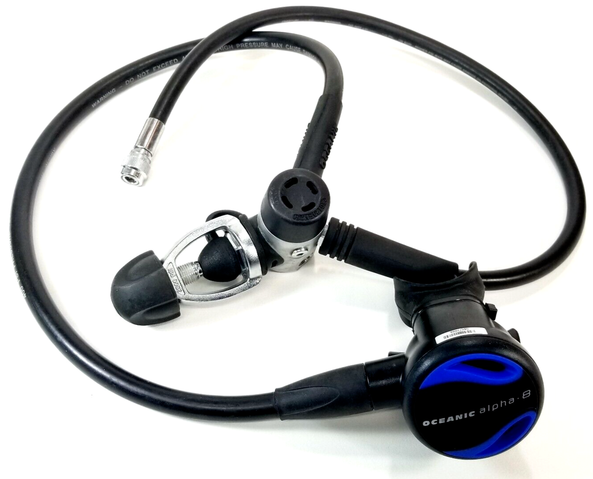 Oceanic Regulator Set Alpha 8 2nd Stage + 5, CDX5 Yoke 1st Stage
