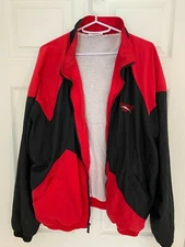 Vintage Reebok Track Jacket Large Windbreaker Hipster Retro  FREE SHIP🔥🔥✔️