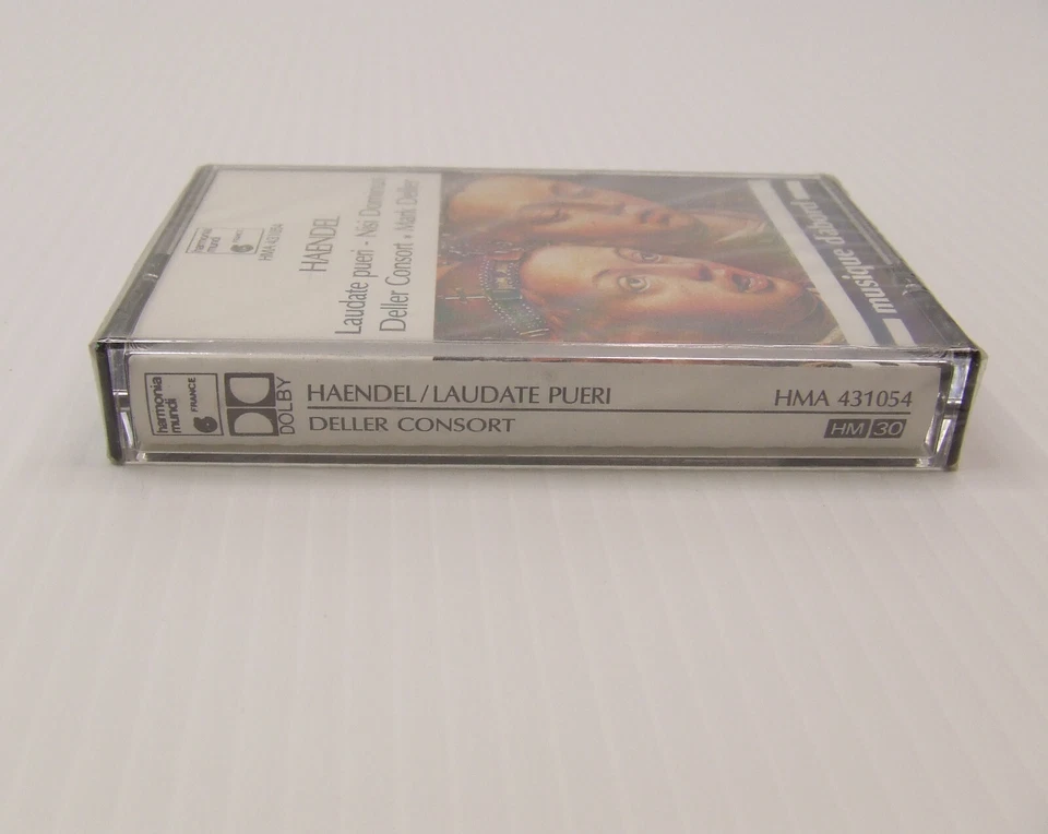 George Frideric Handel - Laudate Pueri, Nisi Dominus, Salve Regina (Cassette) - Image 3 of 3